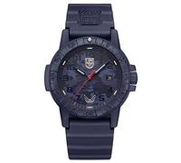 Luminox X Volition Leatherback Sea Turtle Giant XS.0323.VOL Mens Watch 44mm - Military Dive Watch in Blue Camo Date Function 100m Water Resistant, Navy Blue, Dive Watch
