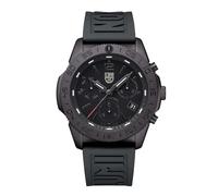 Luminox XS.3141.BO.1 Pacific Diver Chronograph Men's Watch, 44 mm, Swiss Made Diver Watch with Sapphire Glass, 20 ATM Waterproof, Black Rubber Strap