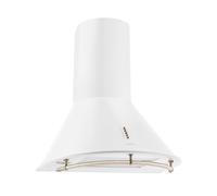 Lumio 60cm 352.4m³/h Retro Chimney Cooker Hood White