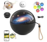 Lumiorb - 3D Video & Photo Memory Sphere, Videos and Photo Player Ball with Digital Display, Uploadable Videos & Photos, for Couples, Pets, Birthday, Memories (Black)