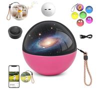 Lumiorb - 3D Video & Photo Memory Sphere, Videos and Photo Player Ball with Digital Display, Uploadable Videos & Photos, for Couples, Pets, Birthday, Memories (Pink)