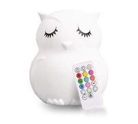 Lumipets LED Kids' Night Light Lamp with Remote - Owl