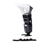 LumiQuest Flash Pocket Bouncer, Flash Diffuser with UltraStrap Bundle, Universal Classic Design, Black