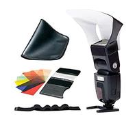LumiQuest Photography Starter Kit, Pocket Bouncer Light Diffuser with UltraStrap & FXtra Colored Gel Kit