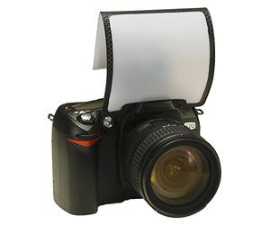 LumiQuest Soft Screen, Flash Diffuser & Light Softener, Universal Classic Design for Digital SLR Cameras, with UltraStrap, White