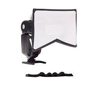 LumiQuest SoftBox, Flash Diffuser & Light Softener, Universal Classic Design for External Camera Flashes with UltraStrap