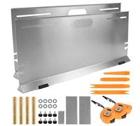 Lumirio Wheel Alignment Tool Plates, Stainless Steel Toe Alignment Plates, Automotive Wheel Alignment Tool Kit with Alignment Rods, Magnetic Slots, 2 Tape Measures, for Car Truck SUV (2-Pack)