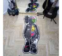 Lumirug Sneaker Rug Hypebeast Fan Urban Style Mat Nonslip Washable Carpet for Living Room Bedroom Street Fashion Sneakerhead Unique Design Decor Gift (Ultra Soft Quality, 40 x 90 cm)