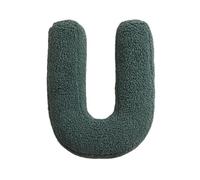 Lumiscent Alphabet Cushion U - U Letters Pillow | Stuffed Throw Pillows | Fully Filled Letter Pillows | Sofa Cushion | Portable Pillow For Home, Bedroom, Birthday, Valentine's Day