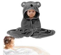 Lumiscent Baby Hooded Towel - Bath Towel | Soft Baby Stuff Towels | Coral Velvet Baby Bath Hooded Towel | Coral Fleece Shower | Baby Water Absorbent Washcloth | Hypoallergennic Baby Towels For,