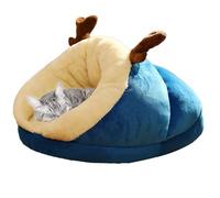 Lumiscent Cat Sleeping Bag - Cat Sleeping Bag | Thickened Pet Sleeping Bag Winter Cat House | Cat Nest Bed | Cat Nest Bed | Multipurpos Warm Cave Nest Soft Indoor Cat House For Small Cats Dogs