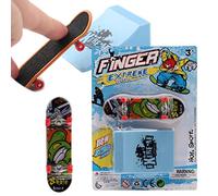 Lumiscent Professional Finger Skateboard, Toy Skateboard With Screwdriver, Skateboard Ramp Set, Skate Board For Kids And Party Favors