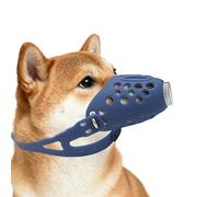 Lumiscintyrws Dog Muzzle Soft Silicone Breathable: Dog Muzzles to Prevent Biting with Adjustable Strap for Walking & Grooming - Suitable for Medium-Sized Dogs 15-30 pounds
