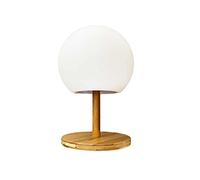 Lumisky LUNY Wireless Table Lamp Extendable Bamboo Base LED Warm White/White H28cm