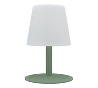 Lumisky STANDY MINI Olive LED Table Lamp, Wireless Table Lamp, Olive Green Steel Base, Warm White/White, Dimmable, Height 25 cm