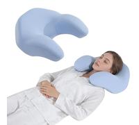 Lumisnug Back Sleeper Pillow, Memory Foam Orthopedic Pillow for Neck & Shoulder Support, Ergonomic Groove Pillow for Back Sleepers, Breathable Support Pillow for Sleep Posture Correction