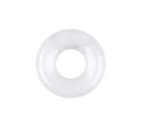 Lumisoul 3PCS 20mm Amethyst Ring Pendant, Polished Round Donut Gem Charm for Earrings Bracelet Necklace Jewelry Making Supplies, 20 mm, Stone, No Gemstone