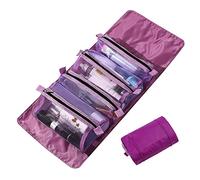 LumiSyne 4 in 1 Detachable Toiletry Bag - Hanging, Roll-Up, Makeup Bag, Waterproof Cosmetic Organizer for Travel & Daily Use
