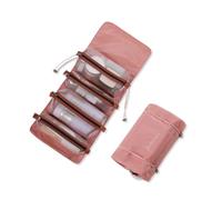 LumiSyne 4 in 1 Detachable Toiletry Bag - Hanging, Roll-Up Makeup Bag with Large Capacity, Waterproof Cosmetic Organizer for Travel & Daily Use