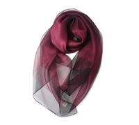 LumiSyne Double Layered Organza Silk Scarf Women Sparkling Shawls And Wraps For Evening Dress Solid Color With Gold Thread Lightweight Transparent Sheer Gorgeous Stole For Bridal Wedding Prom Party