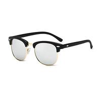 LumiSyne Polarised Sunglasses Mens Womens Ultralight Semi-Rimless Frame UV 400 Protection Goggle Fashion Driving Sunglasses Outdoor Travel Gift Box