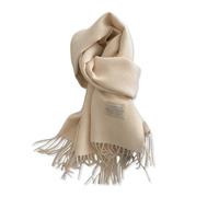 LumiSyne Reversible Cashmere Scarf For Women Men Solid Color Pashmina Shawls And Wraps Double-Sided Two-Color Plain Weave Scarf With Tassels Large Long Scarves Lightweight Warm Stole Wrap