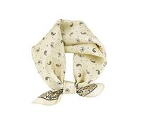 LumiSyne Silk Scarf Women Small Square Scarves Retro Horse Paisley Print Lightweight Soft Bandanas Neckerchief Headwear Neck Scarf
