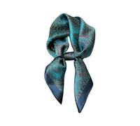 LumiSyne Silk Scarf Women Square Scarves 70×70cm Paisley Print Houndstooth Pattern Classic Retro Style Lightweight Satin Small Scarves Multifunctional Neckerchief Head Scarf Bandana Headdress Hairband