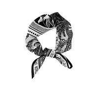 LumiSyne Silk Scarf Women Square Scarves Abstract Art Painting Animal Printed Lightweight Soft Bandanas Neckerchief Decoration Headwear Hairband