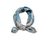 LumiSyne Silk Scarf Women Square Scarves Classic Houndstooth Plaid Pattern Retro Horse Printed Soft Satin Small Scarves Decorative Hairband Multi-Functional Neck Scarf Neckerchief Bandana Headwear