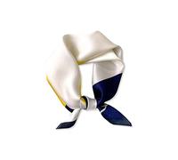 LumiSyne Silk Scarf Women Square Scarves Color Block Geometric Stripe Pattern Satin Small Scarves Multifunctional Neckerchief Neck Scarf Paisley Bandanas Headdress