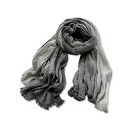 LumiSyne Striped Scarf With Tassels For Women Men Cotton Blend Scarves Gradient Color Block Stripe Pattern Casual Literary Style Soft Long Scarf Hijab Warm Shawl Wrap For Spring Summer Autumn