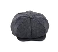 LumiSyne Vintage Newsboy Cap Flat Cap for Men Women 8 Panel Baker Boy Cap Herringbone Tweed Wool Blend Adjustable Fit Gatsby Hat Cabbie Hat Painter Cap for Autumn Winter