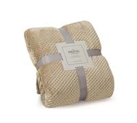 LumiSyne Waffle Honeycomb Throw Blanket Solid Color Luxury Flannel 4 Fluffy Soft Warm Snuggle Blanket Cosy Bedspread Coverlet Bed Cover Decorative Throw For Sofa Bed Armchair 200×230cm