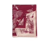 LumiSyne Warm Scarf Cashmere Shawl For Women Rainforest Pattern Elegant Artistic Style Reversible Pashmina With Tassel Large Long Scarves Soft Warm Wrap Stole