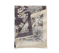 LumiSyne Warm Scarf Cashmere Shawl For Women Rainforest Pattern Elegant Artistic Style Reversible Pashmina With Tassel Large Long Scarves Soft Warm Wrap Stole