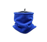 LumiSyne Winter Neck Warmer For Men Women Double-Layer Fleece Thicken Windproof Neck Gaiter With Adjustable Drawstring Thermal Snoods Cold Weather Face Covering Tube Scarf Headwear For Cycling Skiing