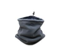 LumiSyne Winter Neck Warmer For Men Women Double-Layer Fleece Thicken Windproof Neck Gaiter With Adjustable Drawstring Thermal Snoods Cold Weather Face Covering Tube Scarf Headwear For Cycling Skiing