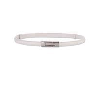 LumiSyne Women Skinny Leather Belt Simple Solid Color Vintage Metal Interlock Buckle Adjustable Thin Waist Belt Slim Belt Decoration Waistband For Dresses Jeans Pants Coat