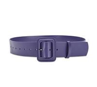 LumiSyne Women Wide Leather Belt Classic Solid Color Large Square Buckle Ladies Waistband Retro Cinch Belt High Waist Wide Belt For Dress Shirt Jumpsuit Overcoat