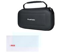 Lumitex Powkiddy X55/ X28 Case Game Console Waterproof Shockproof, Powkiddy X55/ X28 Handheld Game Console and Accessories Multi-function Travel Storage Bag