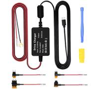 Lumitrex Dash Cam Hardwire Kit Type C, USB C Dashcam Hard Wiring Kit 12V-24V to 5V, ACC Hardwire Charger Power Cord 3.5M with Low Voltage Protection for Dash Camera GPS Radar Detector