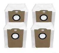 LumoCheefy Vacuum Cleaner Bags for Cecotec for Conga 2299 Ultra Home X-Treme for Genesis - Pack of 10 Replacement Bags Robot Vacuum Cleaner Accessories Fleece Material Suction Station for White
