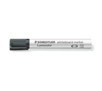 Staedtler Lumocolour 351 B Whiteboard Marker Pen Chisel Tip, Black