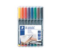 Lumocolour OHP Pen Perm 318 AST WLT8