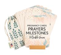 Lumont Trimester Pregnancy Must Haves - Essential Gift Set for First Time Moms, Healthy Pregnancy, Prayer Cards for Pregnant Women, Mama to Be, Expecting Parents Unique Gifts, Early Pregnancy Reveal