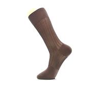 LUMoony 2 Pair Men's Dress Socks Cotton Dress Socks Over the Calf Mens Dress Socks Striped Male formal suit Socks Sheer Sexy Socks Nylon Silk socks