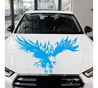 LUMoony Eagle Bonnet Sticker 80 cm x 50 cm Bonnet Sticker Animal Sticker Hood Sticker Flying Eagle Sticker Self-Adhesive Sticker Waterproof Body Car Decoration