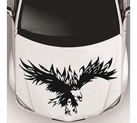 LUMoony Eagle Bonnet Sticker 80 cm x 50 cm Bonnet Sticker Animal Sticker Hood Sticker Flying Eagle Sticker Self-Adhesive Sticker Waterproof Body Car Decoration