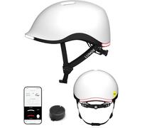 Lumos Nyxel Smart Bike Helmet, Customizable Front and Back LED Lights with Turn Signals, 360° Visibility App Controlled Comfortable & Lightweight Skateboard Urban Helmet for Adults, Men Women